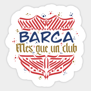 Barcelona UNIQUE Sticker